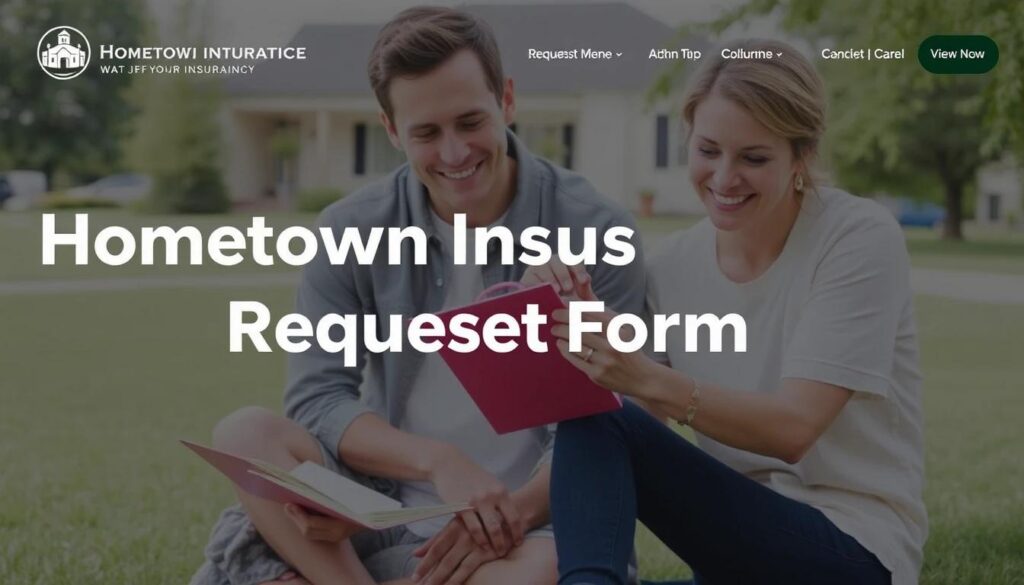Hometown Insurance Request Form Hometown Insurance Request Form
